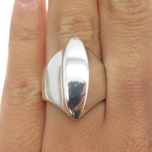 ROBERT LEE MORIS 925 Sterling Silver Vintage Modernist Ring Size 7.25