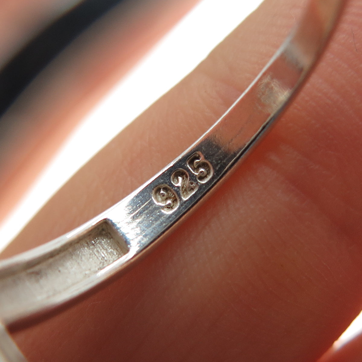 925 Sterling Silver Vintage Cross Ring Size 8