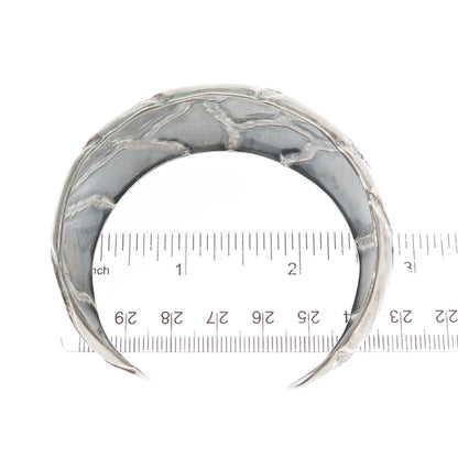 ESPERANZA 925 Sterling Silver Vintage Mexico Modernist Adjustable Bracelet 7"
