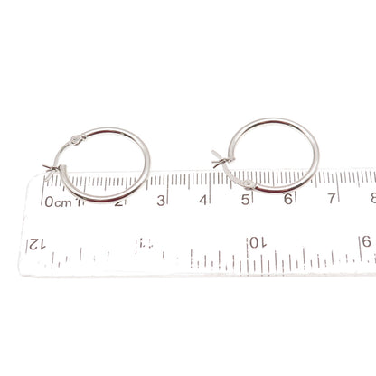 925 Sterling Silver Hoop Earrings