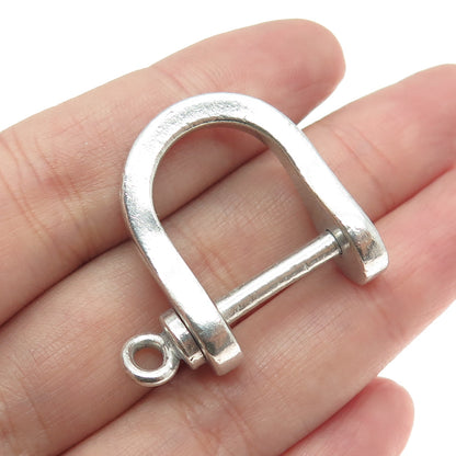 TIFFANY & CO. Sterling Silver Vintage Horse Snaffle Riding Bit Key Ring Holder