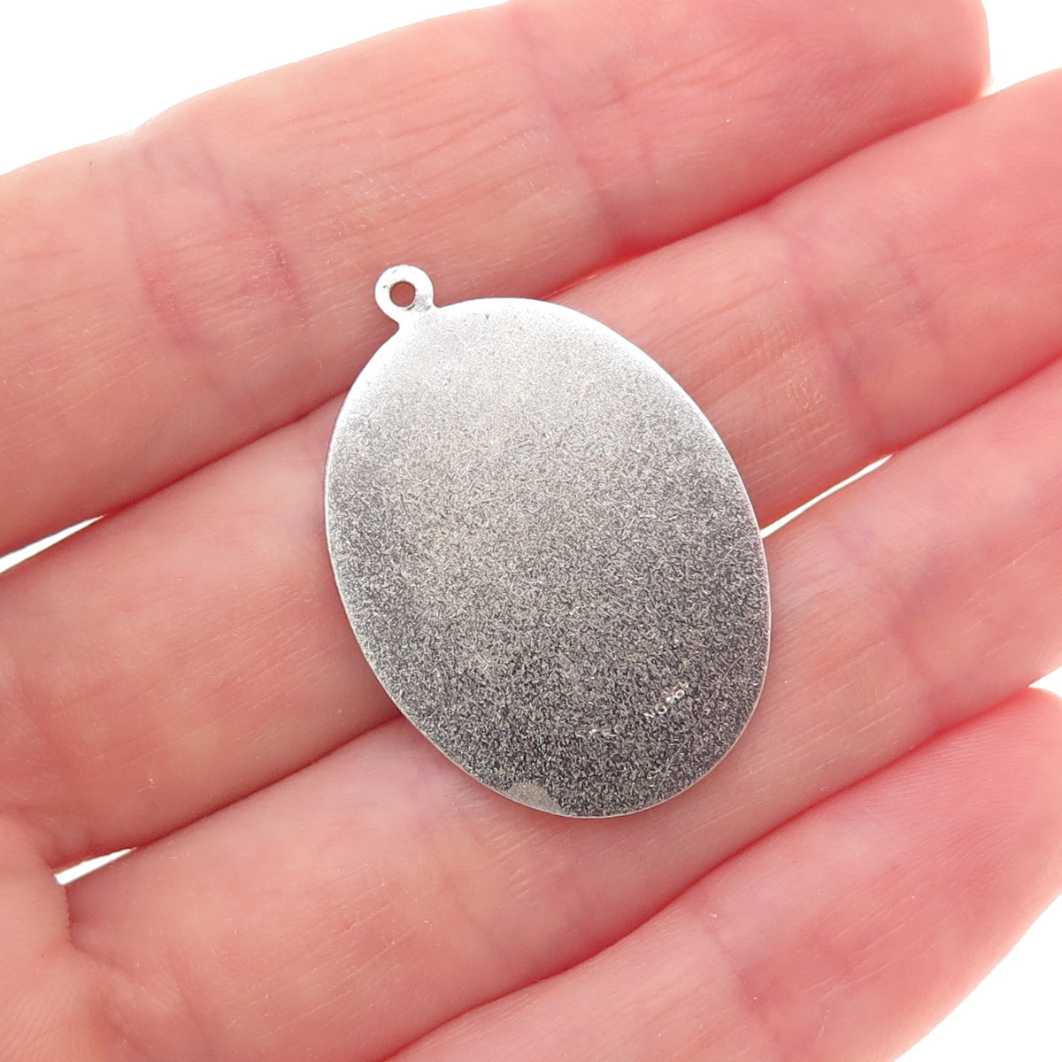 Griffith & Sons 925 Sterling Silver Vintage To Mother Tag Charm Pendant