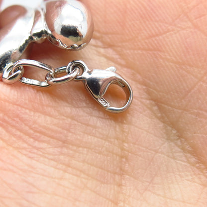 925 Sterling Silver Butterfly Charm Pendant