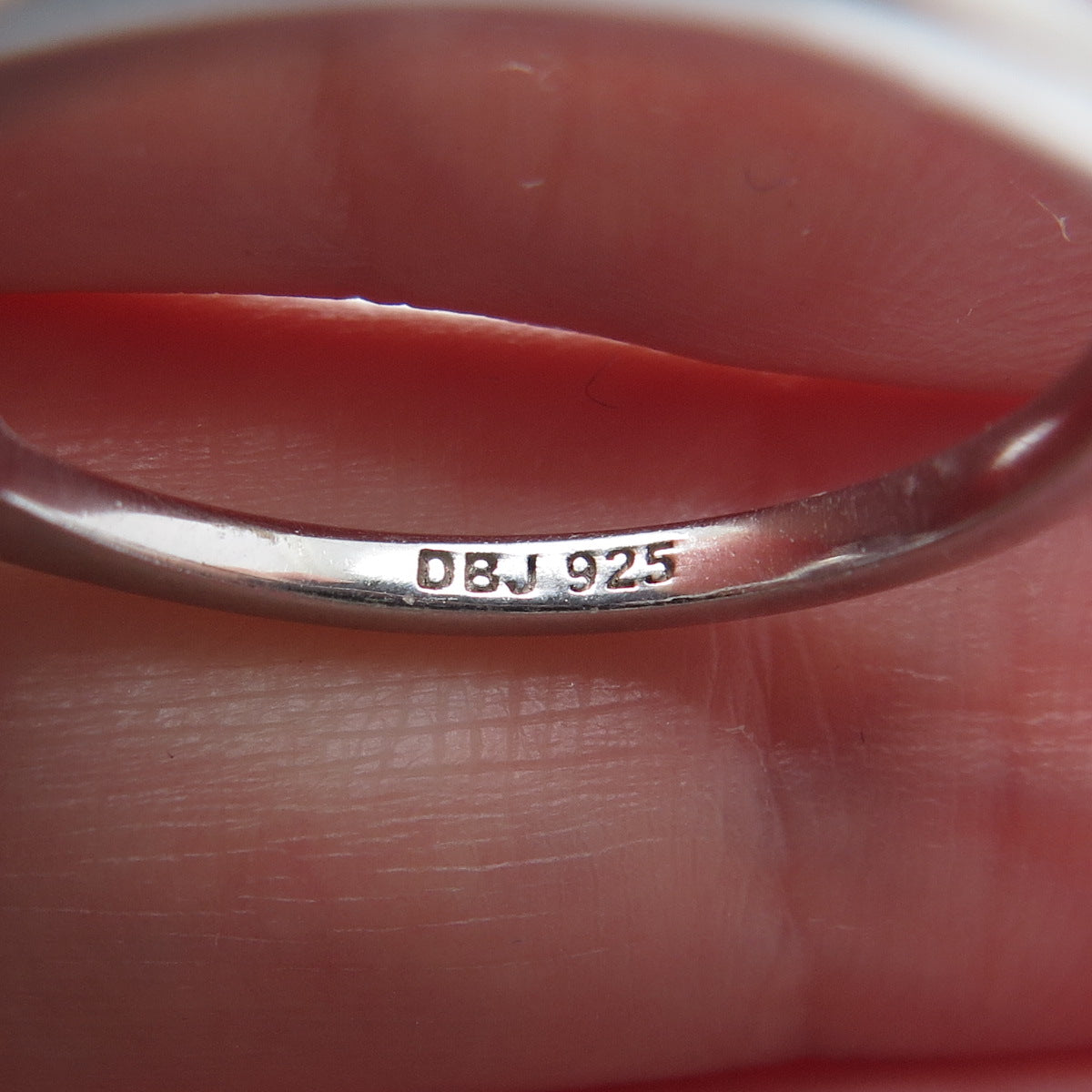 DEE BERKLEY JEWELRY 925 Sterling Silver C Z Engagement Ring Size 7.25