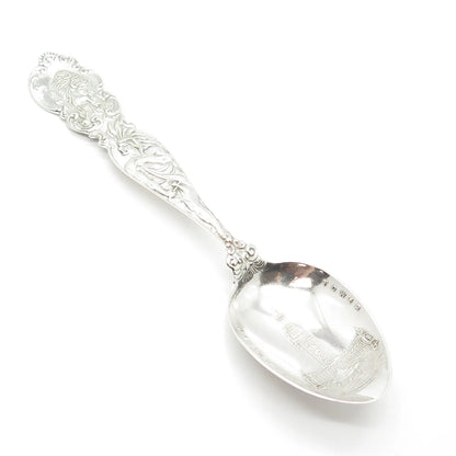 925 Sterling Silver Antique American Souvenir Co. Ornate Spoon