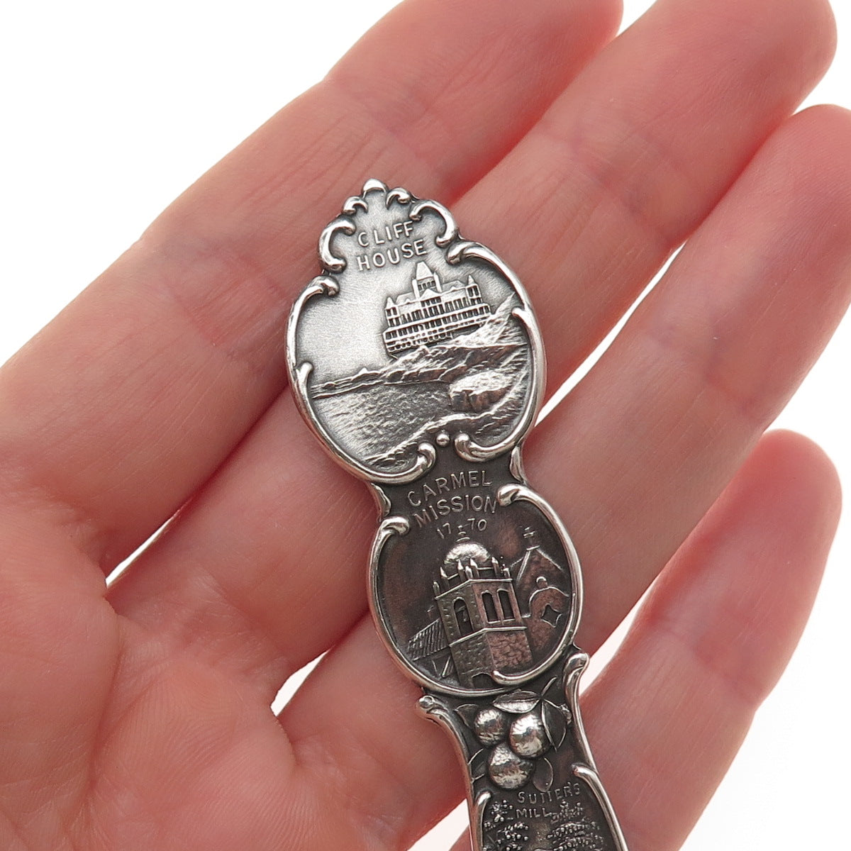 Joseph Mayer & Co. 925 Sterling Silver Antique Art Deco California Coffee Spoon