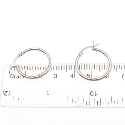 925 Sterling Silver Hoop Earrings