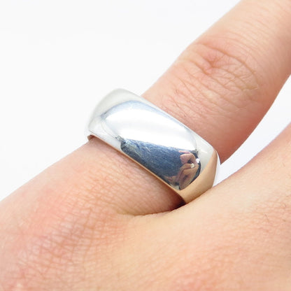 925 Sterling Silver Vintage J. Esposito Band Ring Size 6.25