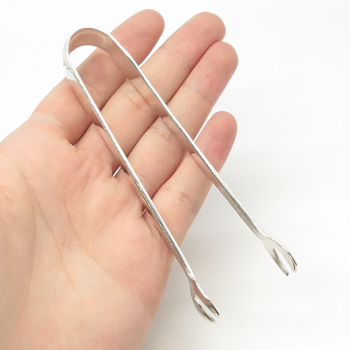 925 Sterling Silver Antique 1921 Lunt William & Mary Treasure Sugar Tongs