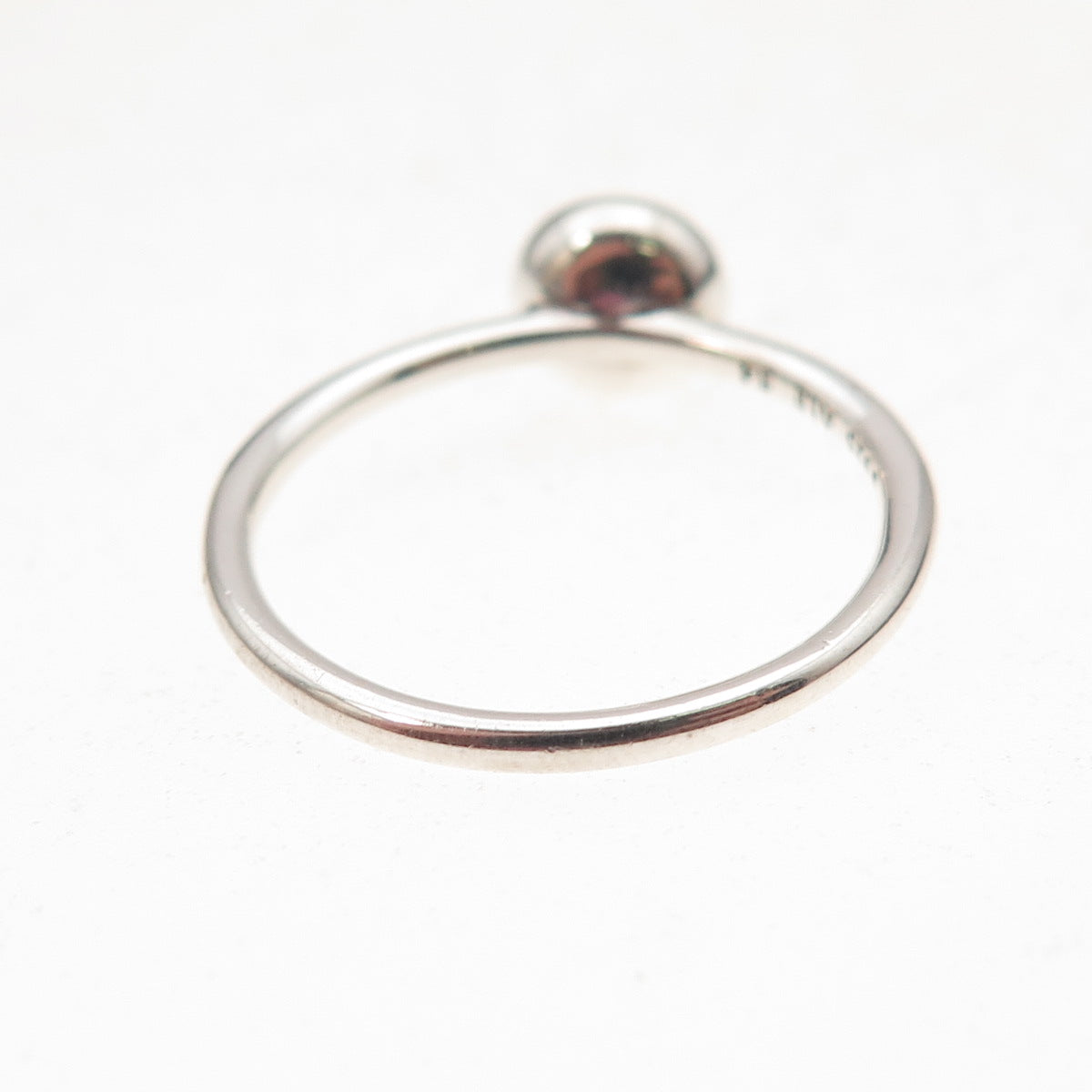 Pandora Sterling Silver Real Citrine November Birthstone Droplet Ring Size 6.75