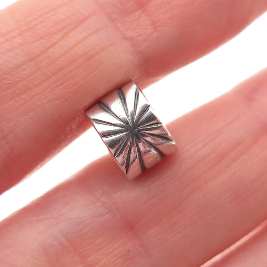 PANDORA 925 Sterling Silver Sunburst Clip Charm