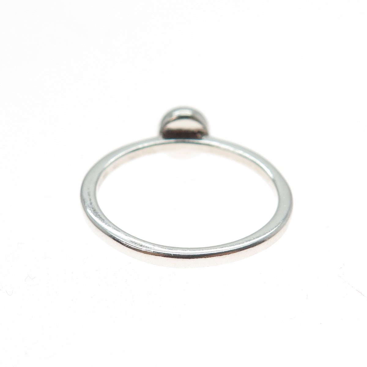 SHUBE 925 Sterling Silver Vintage Real Lapis Lazuli Ring Size 9