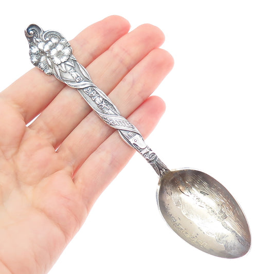 JOSEPH MAYER Sterling Vintage Olympic Range Seattle States & Cities Coffee Spoon