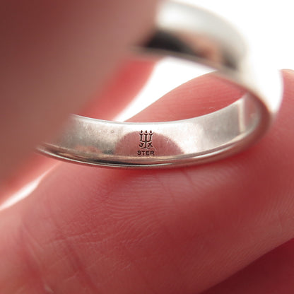 James Avery 925 Sterling Silver Vintage Classic Wedding Band Ring Size 6.5