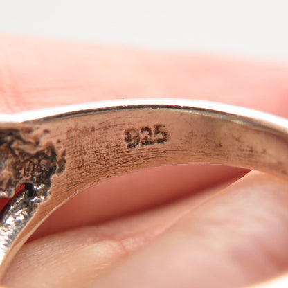 925 Sterling Silver Vintage Celtic Ring Size 6.75