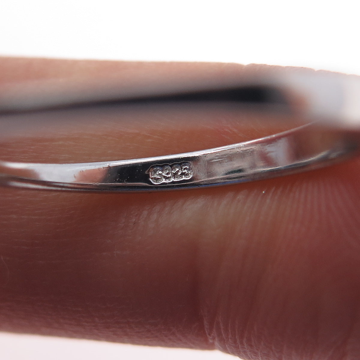 925 Sterling Silver Real Chrome Diopside & C Z Bohemian Ring Size 6.25