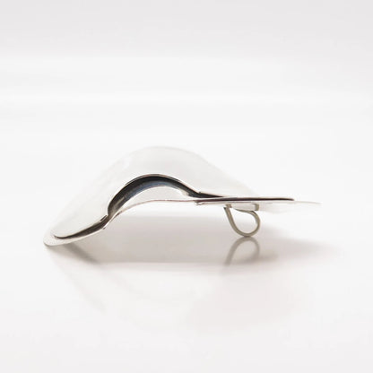 925 Sterling Silver Vintage Mexico John Rake Modernist Slide Pendant