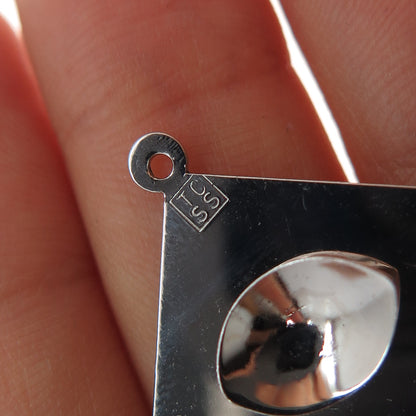 TOWN & COUNTRY 925 Sterling Silver Vintage Graduation Day Charm Pendant