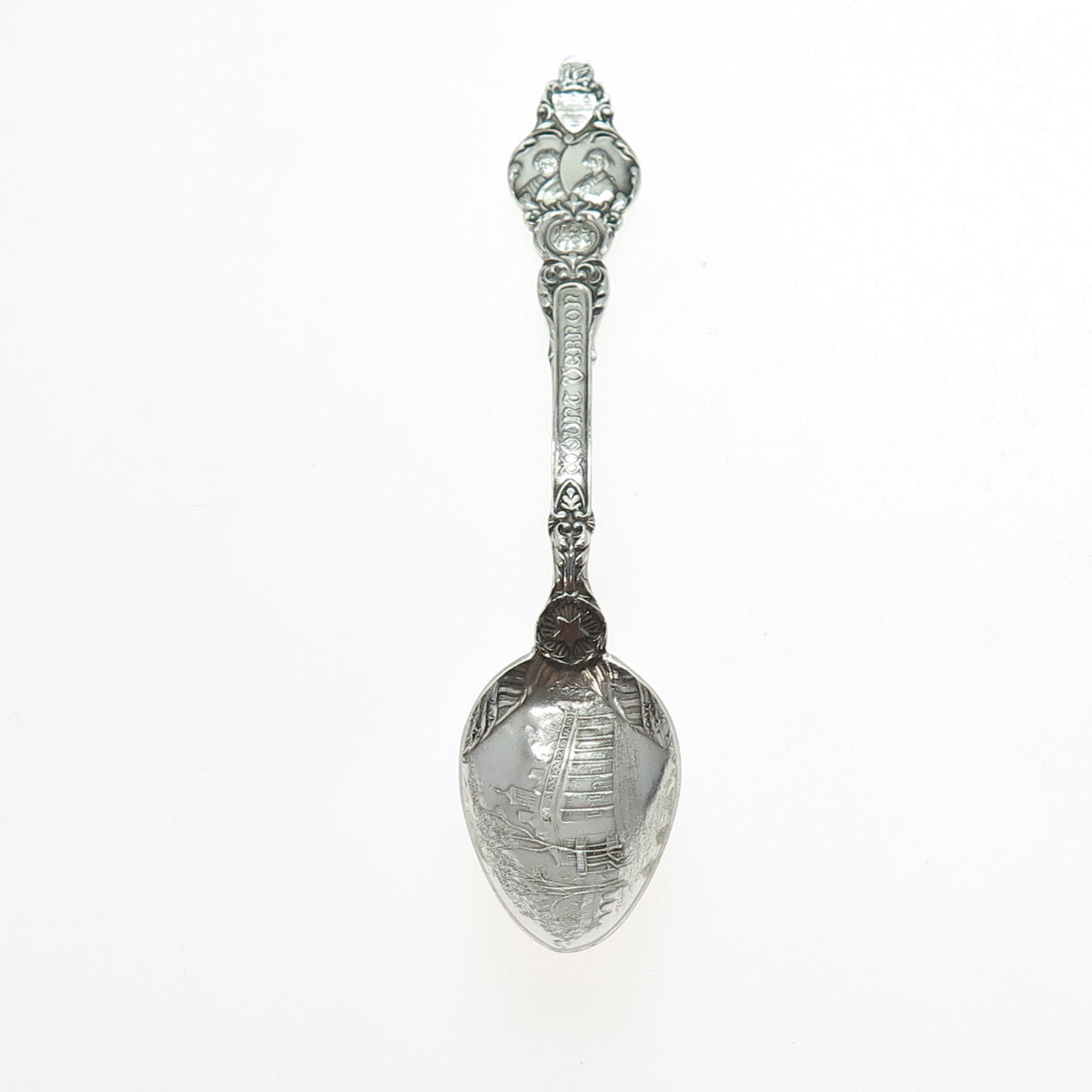 Moore & Leding 925 Sterling Silver Antique Art Deco Mount Vernon Coffee Spoon