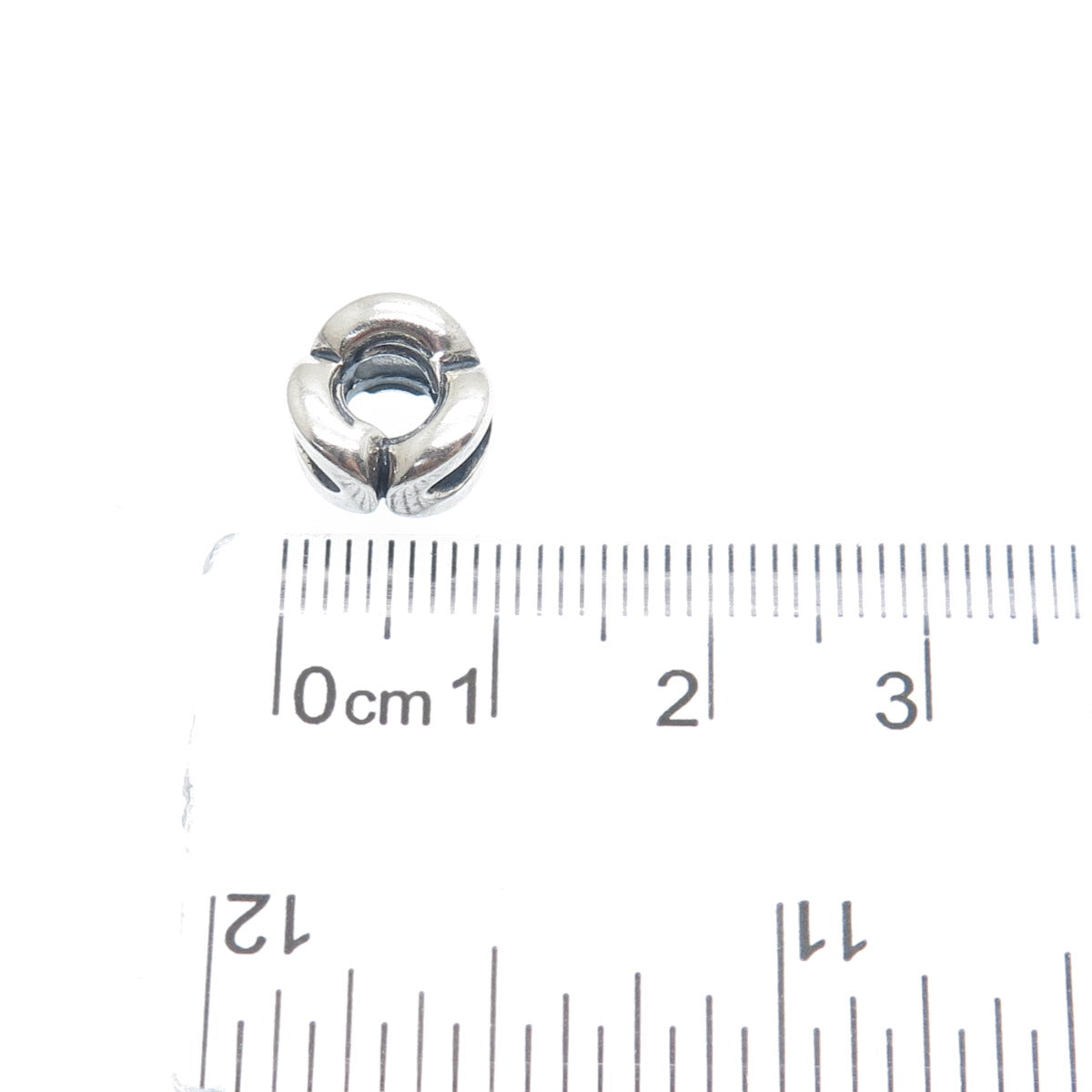 CHAMILIA 925 Sterling Silver Letter O Initial Bead Charm