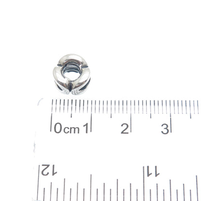 CHAMILIA 925 Sterling Silver Letter O Initial Bead Charm