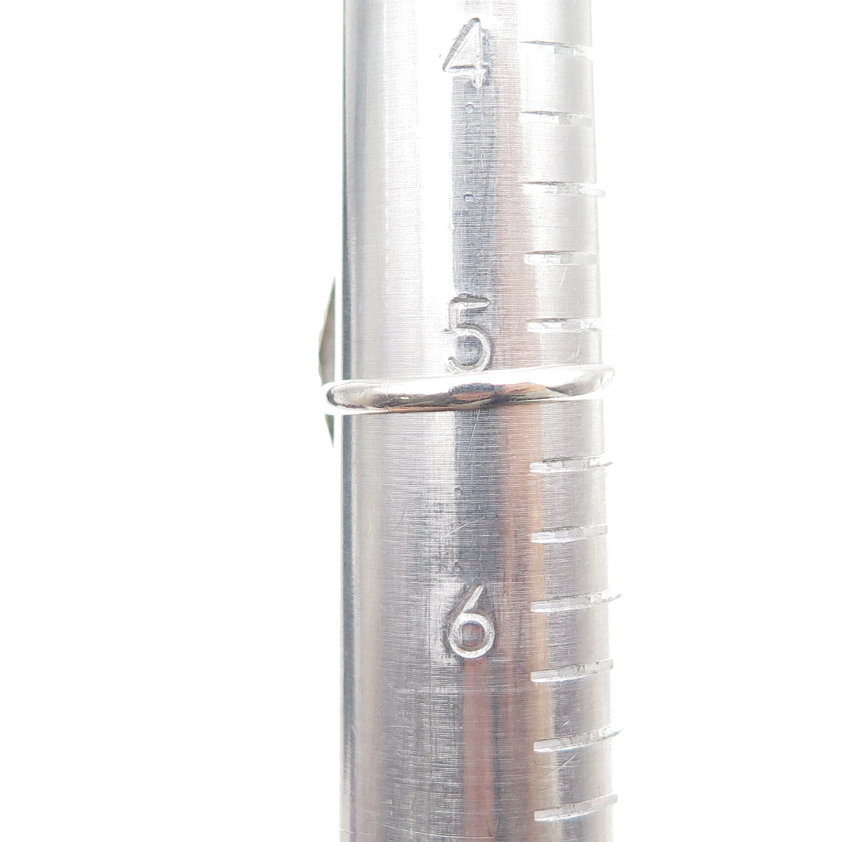 Old Pawn Sterling Silver Vintage Lone Mountain Turquoise Tribal Ring Size 5.25