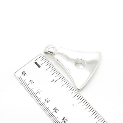 950 Silver Vintage Modernist Pendant