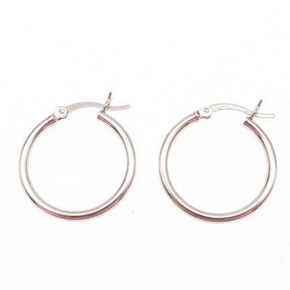 925 Sterling Silver Hoop Earrings