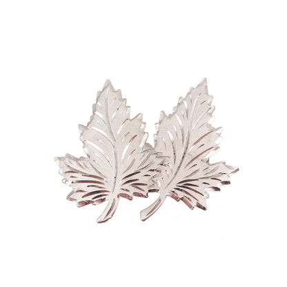 Breadner Co. 925 Sterling Silver Antique Art Deco Maple Leaf Pin Brooch