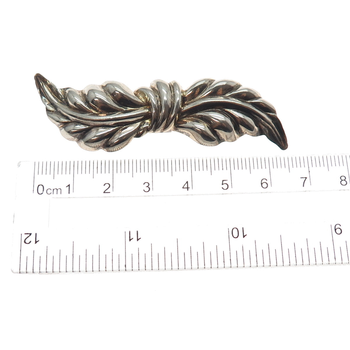 BOND BOYD 925 Sterling Silver Gold Plated Vintage Floral Pin Brooch