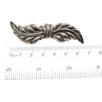 BOND BOYD 925 Sterling Silver Gold Plated Vintage Floral Pin Brooch