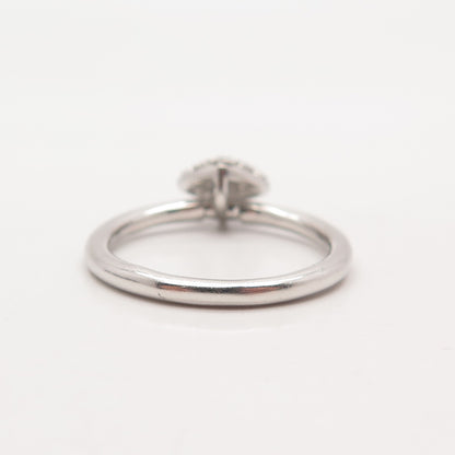 925 Sterling Silver SAI Pave C Z Ring Size 7.25