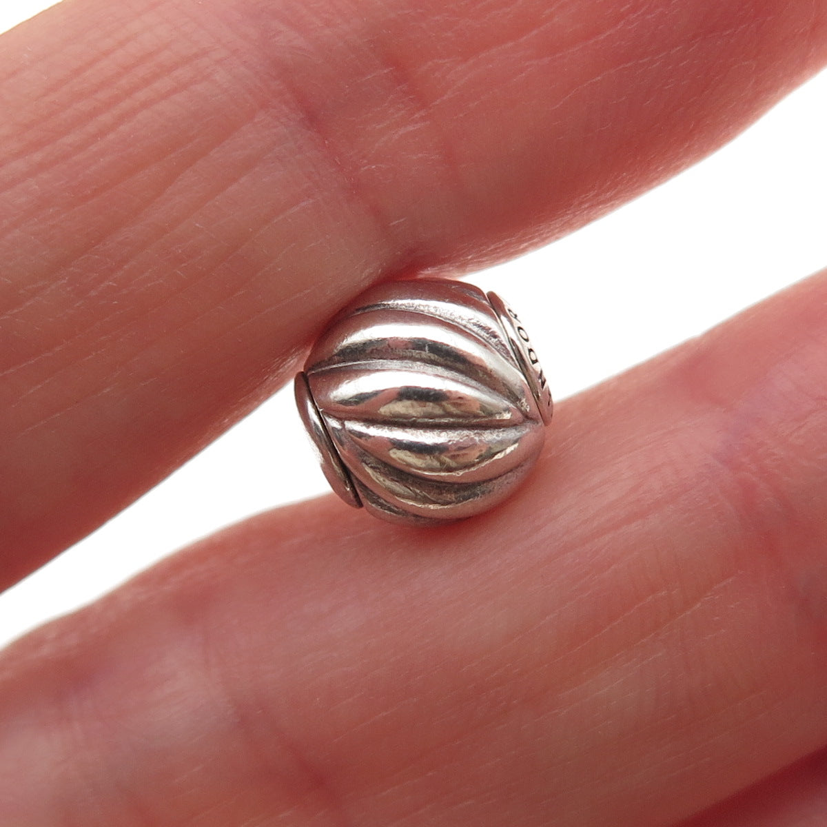 Pandora 925 Sterling Silver Essence Health Slide Bead Charm