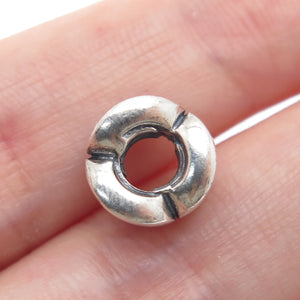CHAMILIA 925 Sterling Silver Letter O Initial Bead Charm