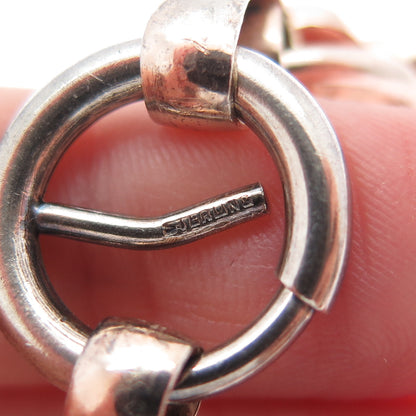 NAPIER 925 Sterling Silver Rose Gold Plated Antique Flower Blossom Bracelet 6"