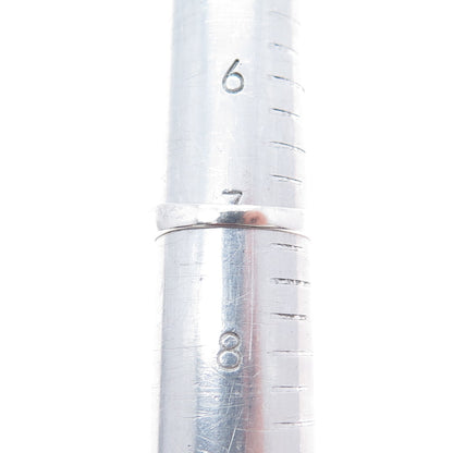 JACKSON HOLE 925 Sterling Silver Vintage Real MOP Oxidized Ring Size 7.25