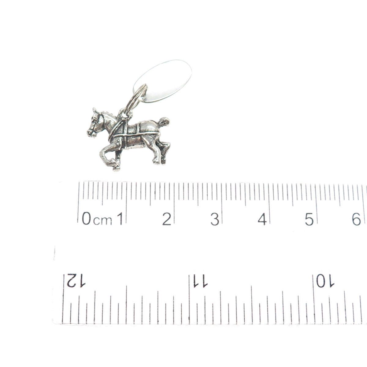 MAISELS INDIAN TRADING Sterling Silver Vintage Horse Busch Gardens Mini Pendant