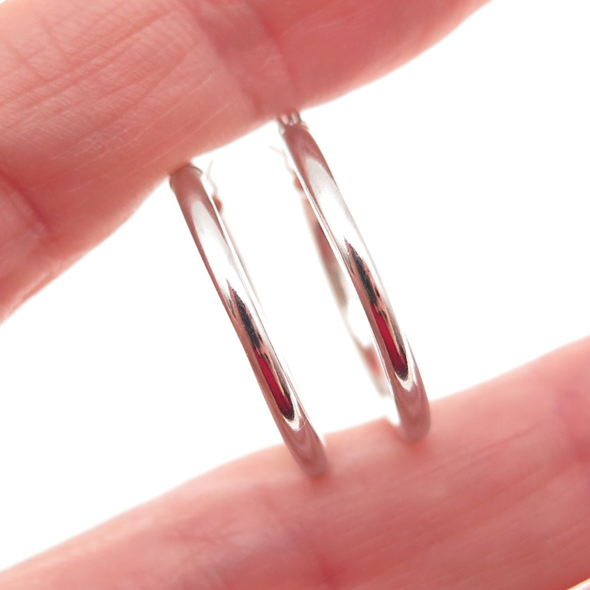 925 Sterling Silver Hoop Earrings