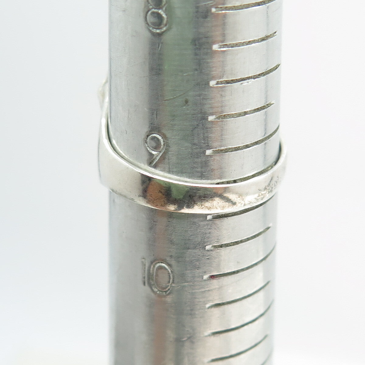 925 Sterling Silver Vintage King Tut Egyptian Pharaoh Ring Size 9.5