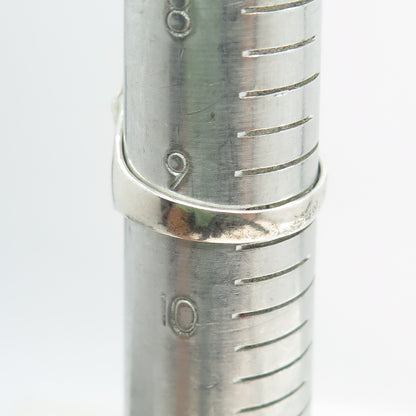 925 Sterling Silver Vintage King Tut Egyptian Pharaoh Ring Size 9.5