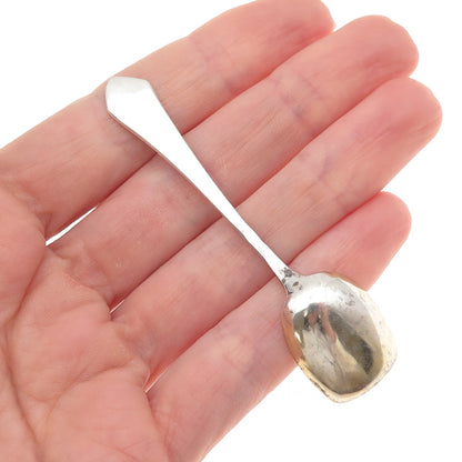 84 Silver Antique Victorian European Salt & Spices Spoon