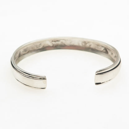 Thomas Singer Old Pawn Sterling Silver Vintage Zig Zag Adjustable Bracelet 6"