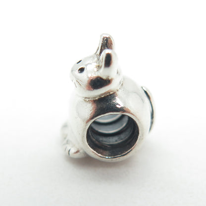 PANDORA 925 Sterling Silver Kitty Cat Bead Charm