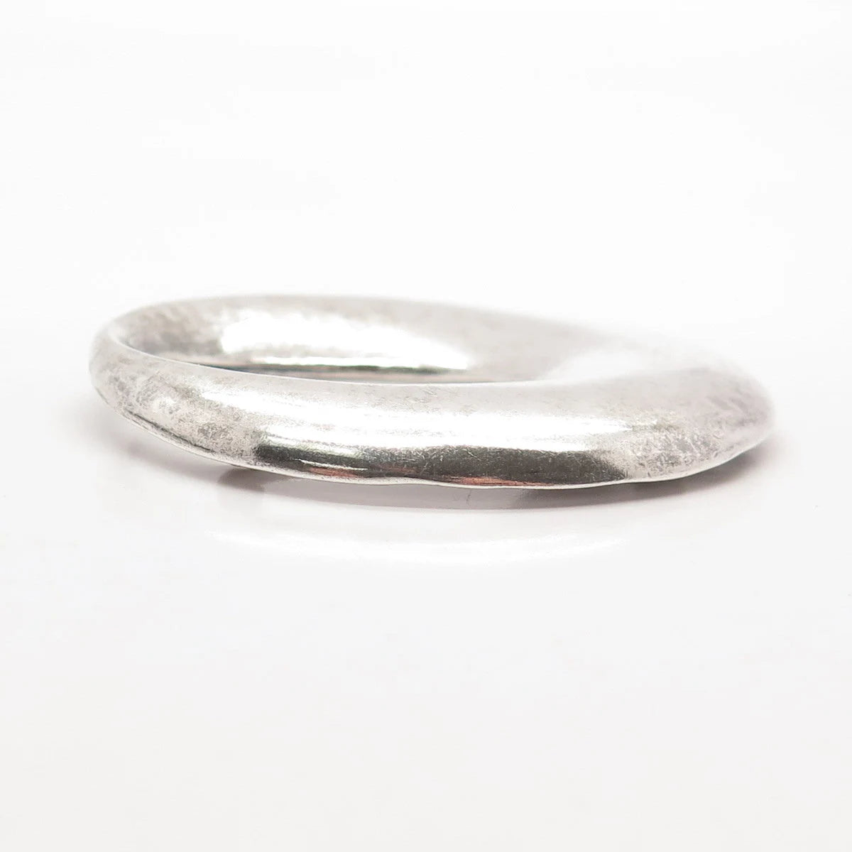 925 Sterling Silver Vintage Jezlaine Open Circle Pin Brooch