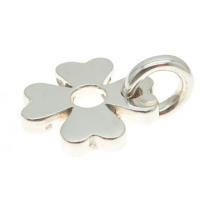950 Silver Vintage Clover For Good Luck Pendant