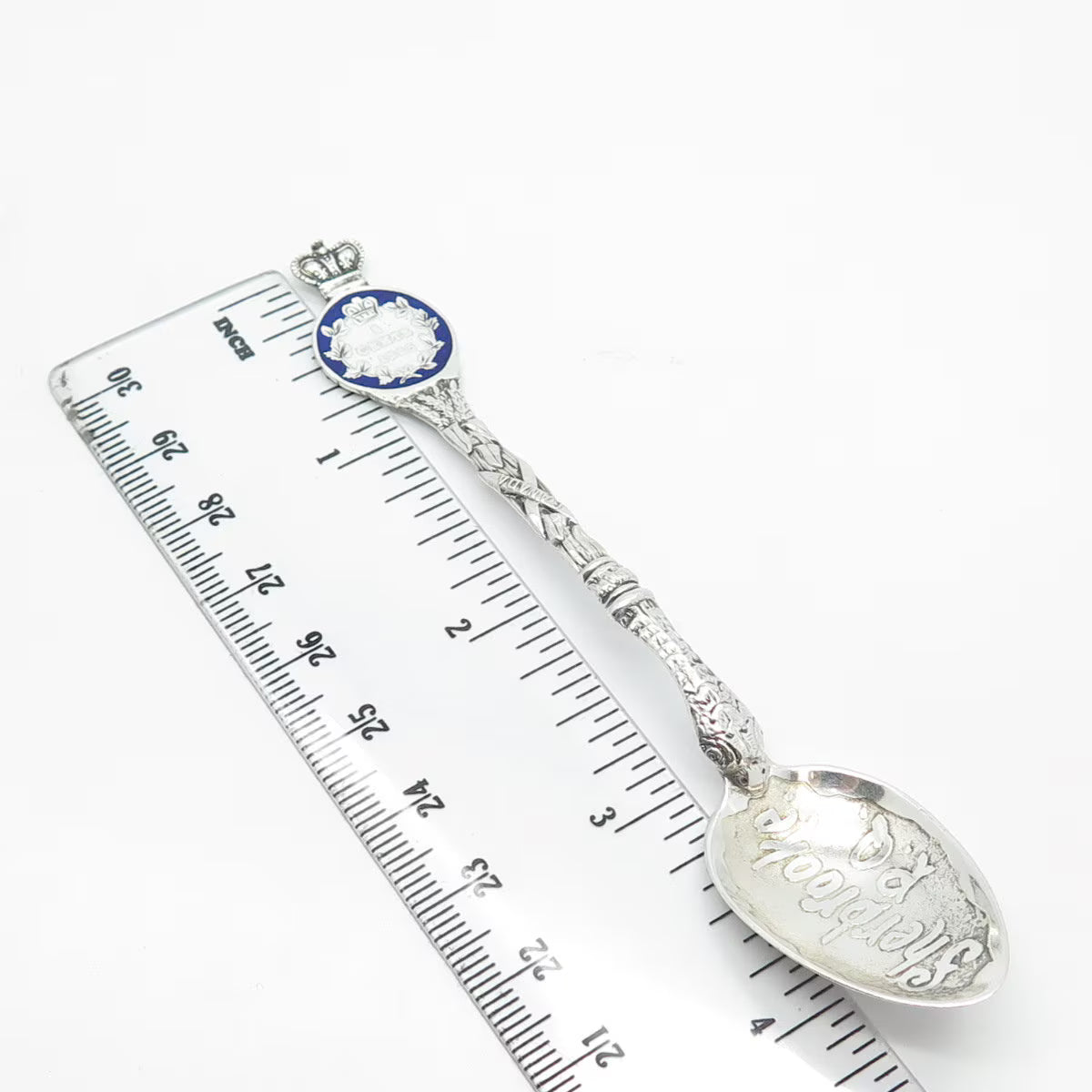 925 Sterling Silver Antique Toronto Roden Bros. Ltd. Sherbrook Quebec Tea Spoon