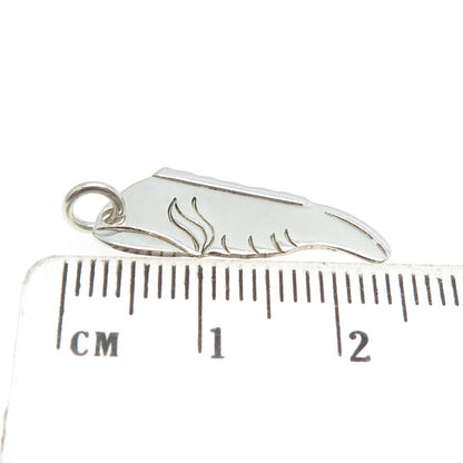925 Sterling Silver Vintage Boot Shoe Charm Pendant