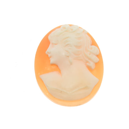 Antique Victorian Real Carved Mother-of-Pearl Lady Cameo