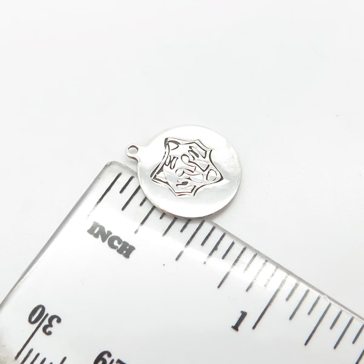 925 Sterling Silver USA Two In Town Tiger Charm Pendant