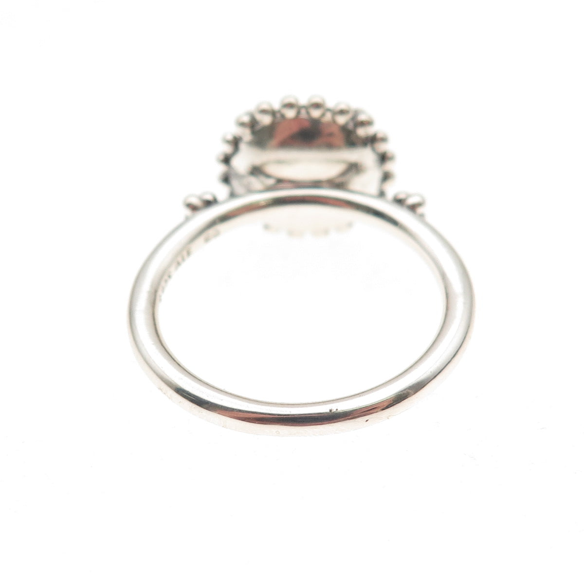 Pandora 925 Sterling Silver Crystal Midnight Star Ring Size 9.25